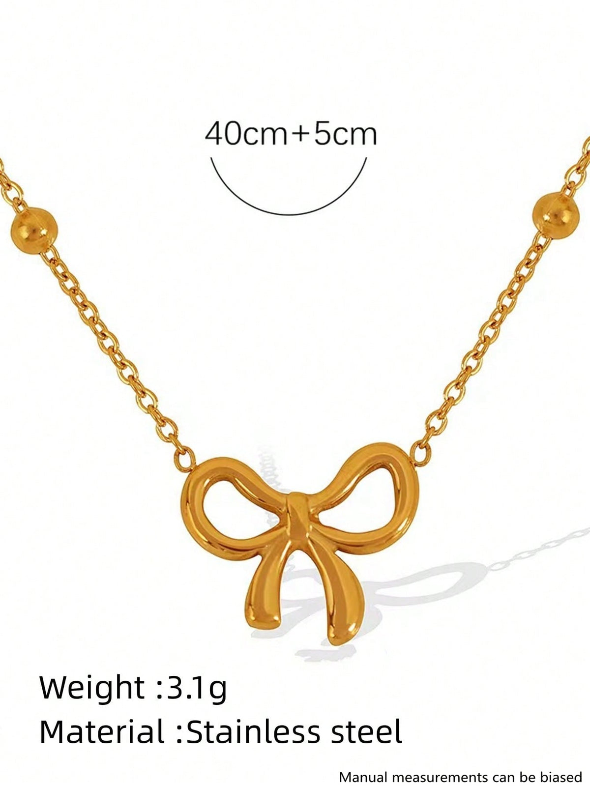 Set Gold Plated Imitation Gold Sweet Classic Style Streetwear Jewelry Set 18K