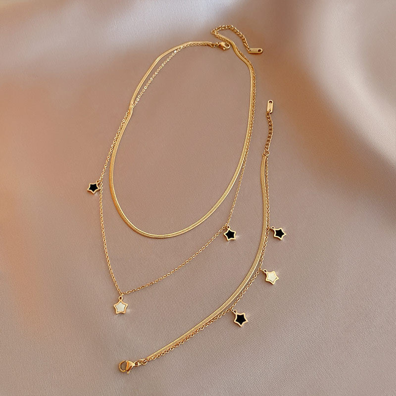 Set  Real Gold Plated Star (Set)