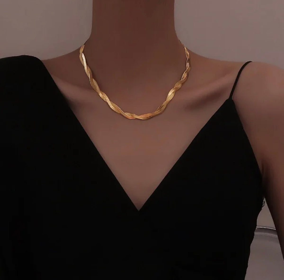 Fashion Geometric 304 Stainless Steel Plating Layered Necklaces