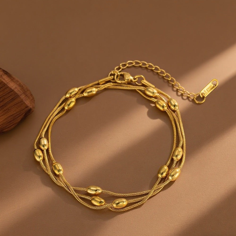Bracelet For Women Non-Fading Personality Pattern Luxury Style rice